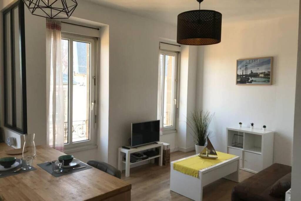 Appartement Gweladenn - apprt moderne et lumineux- Saint-marc à Brest Extérieur photo